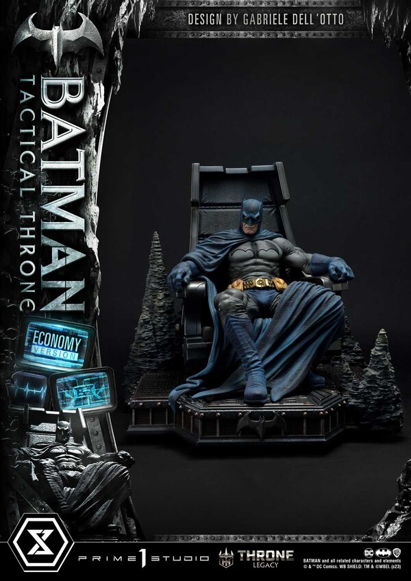Batman (Tactical Throne, Economy), Batman, Prime 1 Studio, Pre-Painted, 1/4, 4580708047270